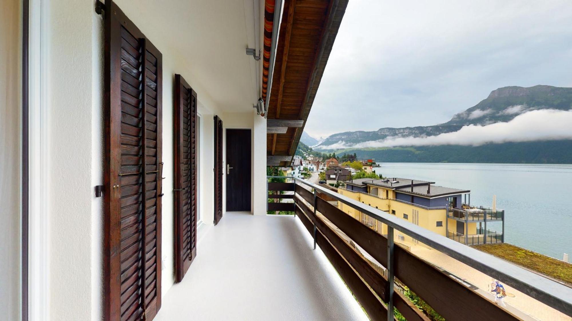 Modern And Charming Apartment On The Shores Of Lake Lucerne Gersau Eksteriør bilde