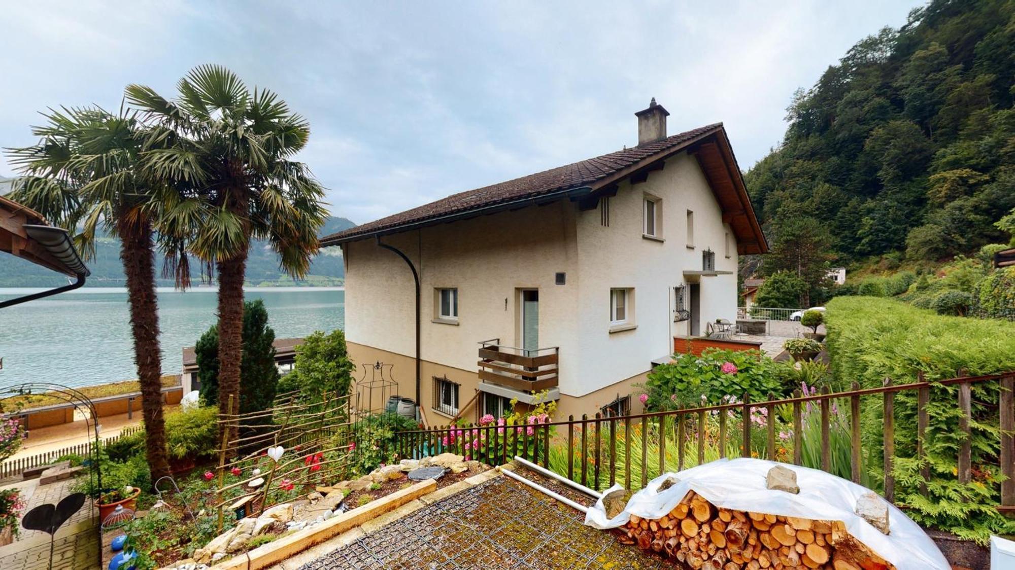 Modern And Charming Apartment On The Shores Of Lake Lucerne Gersau Eksteriør bilde